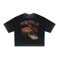 Dead Man's Hand | Reverse Dyed Boxy T-Shirt