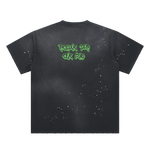 Pour Up Or Die Sun Faded Splatter Shirt