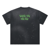 Pour Up Or Die Sun Faded Splatter Shirt