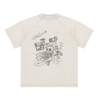 No Piece Vintage Wash Raglan