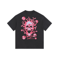 8 Ball Skull Vintage Washed Oversized