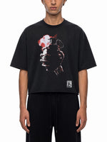 Pull The Pin French Terry Raw Edge T-Shirt